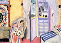 Interior at Nice, Woman Seated with a Book
