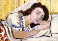 Portrait of Marguerite Asleep
