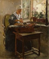Spetsknypplerskan