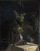 Still life with raven