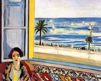 Woman Seated, Back Turned to an Open Window