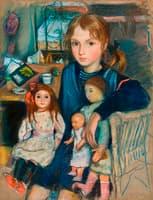 Katya with Dolls