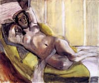 Nude Reclining on a Sofa