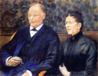 FredericGustave Schlobach and His Wife
