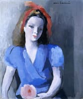 Girl with a Flower
