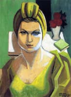 Portrait of a Woman in Green