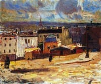 View of Paris from Montmartre