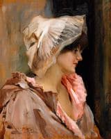 Parisian Lady in a Peignoir