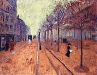 Evening, Avenue de Neuilly