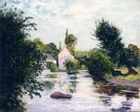 Morning on the River, Port Scorf, Morbihan