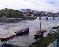 The Bank and Bridge at Argenteuil
