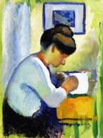Woman Writing
