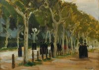In a Park - Gianicolo