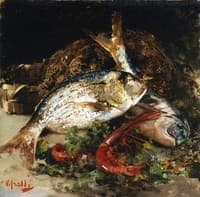 Sill LIfe with Fish