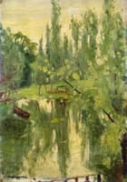 Pond, Forest Landscape