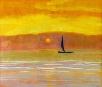 Sailboat at Sunset