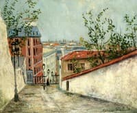 Rue du Mont Cenis in Montmartre