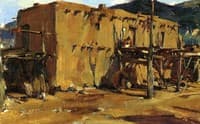 Taos Pueblo House