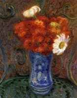 Flowers on a Garden Chair