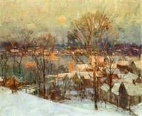 Gloucester Harbor, Winter