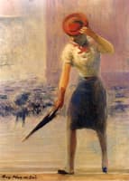 Woman with an Umbrella
