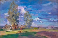 Summer Morning. Okhotino