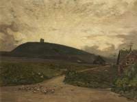 Rivington Pike from the Bungalow Grounds