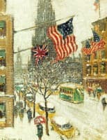 St Patrick's in Winter
