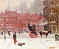 Winter along 59th Street