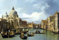 The Grand Canal and the Church Santa Maria della Salute