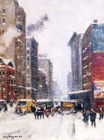 Hudson Street, Winter