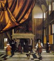 The Council Chamber in Amsterdam Town Hall