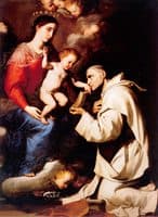 Madonna with the Christ Child and St. Bruno