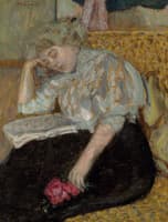 Woman with a Rose