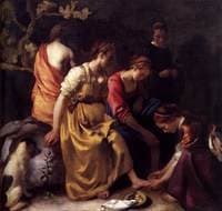 Diana and her Companions