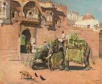 Elephants of the Rajah of Jodhpore