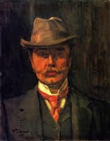 Self-Portrait with Hat