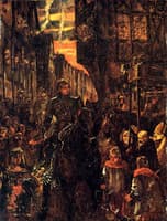 Einzug Friedrich des Siegreichen in Heidelberg