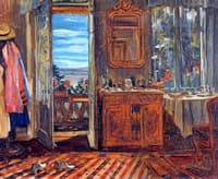 Balcony and Interior at Starnberg Lake