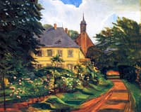 Einfahrtsweg zum Stift Neuburg