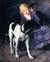 Liebespaar mit Hund