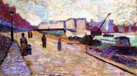 Quai de la Seine in Paris