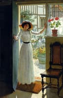 At the Cottage Door