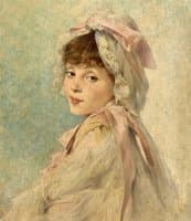 Portrait of Gabrielle Réjane as a Young Actress