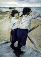 The Artist's Children (Sasha and Yura Serov)