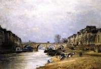 The Seine at Pont Marie