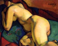 Female Nude Lying Down