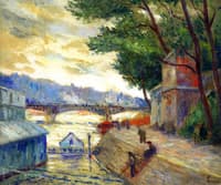 Banks of the Seine at Paris