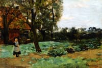 Dutch Farmhouse with Child