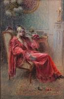 Le Deshabille Rouge